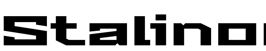 Stalin One Font Download Free